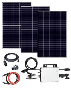 Balkonkraftwerk Komplettpaket 1200 Wp Solarmodule Photovoltaik