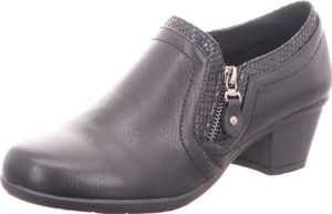 Alyssa Damen-Slipper-mittlerer Absatz Schwarz, Farbe:schwarz, EU Größe:37 Alyssa Damen-Slipper-mittlerer Absatz Schwarz, Farbe:schwarz, EU Größe:37
