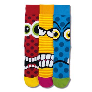 Oddsocks Jason Monster Socken in 39-46 im 3er Set