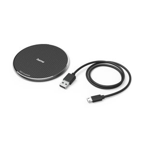 hama QI-FC10 Induktive Ladestation schwarz 1,0 m, 10 Watt