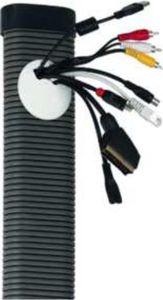 Multimedia Ovalrohr NW92x50 1.5m grau