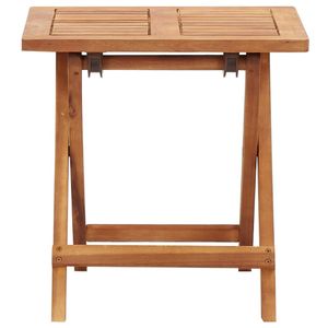 vidaXL Skládací zahradní stolek 40x40x40 cm z masivního dřeva akácie
