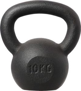 Litinový kettlebell HMS KZG10 10 kg, černý