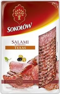 Salami Texas Slices 100 G Salami von Debica