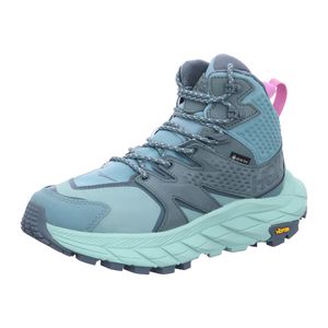 Hoka W ANACAPA MID GTX Damen Trekkingschuhe Outdoor Wanderschuhe wasserdicht 1119372 grün, Schuhgröße:41 EU