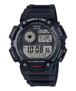 Casio Uhr Illuminator Worldtime AE-1400WH-1AVDF