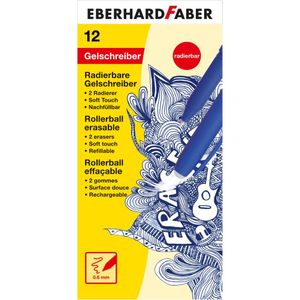 Eberhard Faber 582151 Gélové pero stierateľné, s mäkkým dotykom, modré