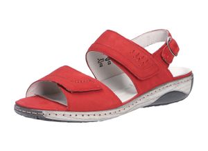 Waldläufer Garda Damen Sandalen in Rot, Größe 6.5