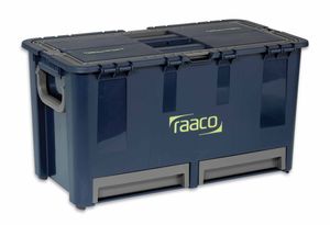 Raaco Werkzeugkoffer Compact 47 mit 7 Einsätzen 136600