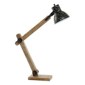 Tischlampe DKD Home Decor Holz Metall Vintage (17 x 50 x 80 cm)