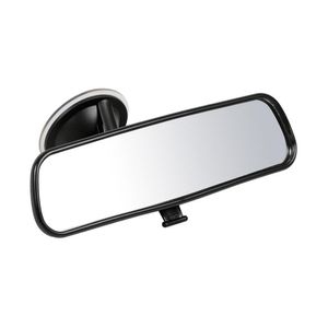 MidGard KFZ Rückspiegel mit Saugnapf, als Ersatzspiegel, Beifahrerspiegel, Zusatz-Innenspiegel nutzbar, mit Abmessung 213 x 55 mm