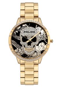 Police PL16067MSG.02M Dámské hodinky Horta z nerezové oceli zlaté barvy