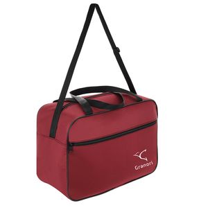 Handgepäck Reisetasche 40x30x25 cm ideal als kleine Flugzeug Kabinentasche für z.B. Flüge mit Eurowings in rot von Granori