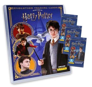 Harry Potter Evolution Karten - Trading Cards - 1 Sammelmappe + 3 Booster