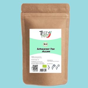 Tasty Pott Bio Schwarzer Assam Tee 500g Beutel
