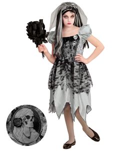 Kostým Ghost Bride Halloween, veľkosť:158