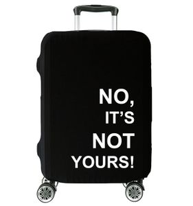 Hochelastische Reise-koffer Abdeckung Schutzabdeckung Kofferschutzhülle Kofferbezug Kofferhülle Klein 18"-22" Es gehört nicht dir [083]