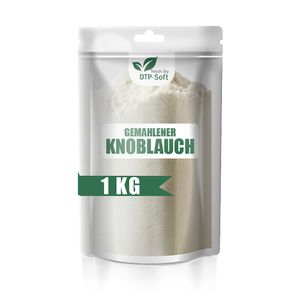 1kg Premium Gemahlener Knoblauch | Knoblauchpulver 100% Natürlich | Ohne Zusätze | Ideal für Kochen, Backen und Marinieren | Hochwertige Gewürze