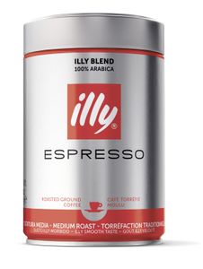 Illy Espresso Normale Röstung / Medium Roast, gemahlen, 250g Dose