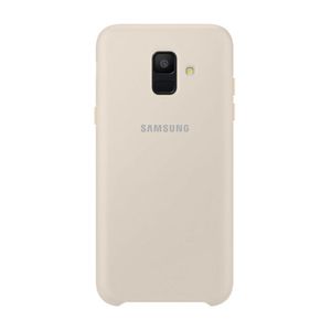 Samsung Dual Layer Cover Gold, für Samsung A600F Galaxy A6 (2018), EF-PA600CF, Blister