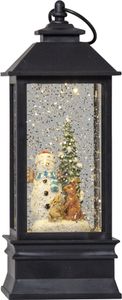 Star Trading LED-Laterne "Vinter", Santa in Laterne, Bronze,