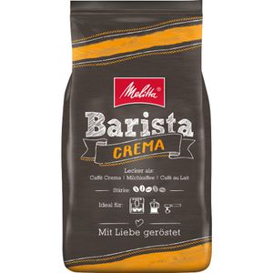 MELITTA Ganze Kaffeebohnen Barista Crema 1 kg ausgewogen harmonisch Stärke 3