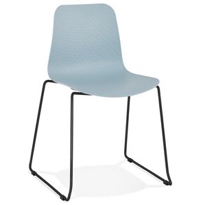 Kokoon® Design-Stuhl BEE 55x50x82,5 cm,Plastik / Polymer, Blau,11,39 kg