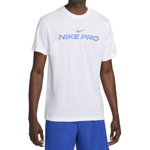 NIKE M NK DF TEE DB Nike Pro T-Shirt Herren weiss M