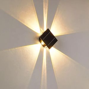 Solarleuchte Wandstrahler helle Wandlampe kabellos UP Down Side / Side Außenleuchte 70 lm 1300mAh 3,7V Solarbetrieben hochwertig Solarlampe