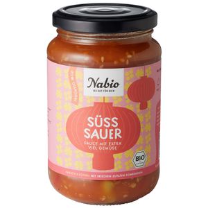 Nabio Asia Sauce Süss Sauer Sauce mit extra viel Gemüse -- 325ml