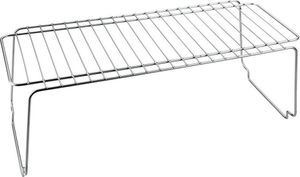 Stohovatelná police Metaltex SPACE LINE. Polytherm® Finish Šedá barva