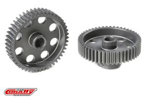 Team Corally - 64 DP Motorritzel - Hartes EXOXERERT AL7075 - 48 Zähne - Welle 3.17mm C-70348