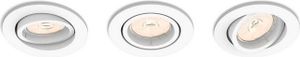 Philips 50183/31/PN myLiving Enneper zapuštěné svítidlo 3-set 3xGU10 bílý