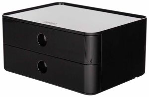 HAN SMART-BOX ALLISON stohovatelný zásuvkový box jet black