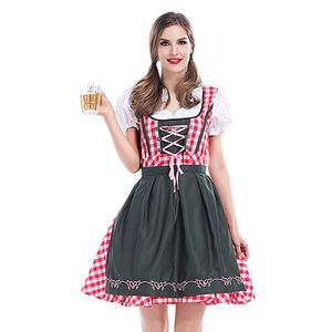 Bayerisches Damen Trachtenkleid Oktoberfest-Dirndl,Größen: XL