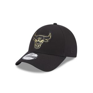 New Era 9Forty Cap - METALLIC Chicago Bulls schwarz