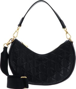 LACOSTE Schultertasche Umhängetasche Maheki Moon Bag Noir schwarz LACOSTE Schultertasche Umhängetasche Maheki Moon Bag Noir schwarz