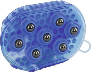 Magnet-Massage-Striegel lila