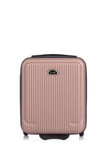 Kufr OCHNIK WALAB-0053 cestovní kufr na kolečkách, materiál: ABS (barva: růžová, velikost: XS - 40×30×19 cm)
