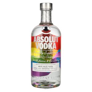 ABSOLUT VODKA "LIMITED EDITION" Rainbow 0,7L alc 40% vol.