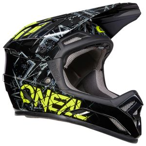 Oneal Backflip Zombie Downhill Helm (Black/Yellow,L (59/60))