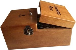 HCHP BA2.1 - Useless Box - Geschenk - Gadgets - Spielzeug - Lustig - Spaß - Fasching