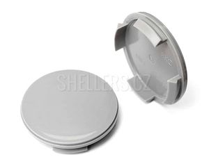 Středová krytka alu kola Ø 56/60 mm, AEZ, Dezent, Enzo, N06/ZA1327, plast šedá bez loga