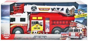 Dickie Spielfahrzeug Feuerwehr Auto Go Real / SOS Fire Truck 203719008