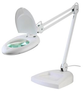 LED-Lupenleuchte 5D mit Standfuss 80 LEDs ZD-140