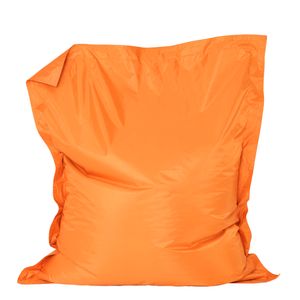 Bean Bag Bazaar Sitzsack Outdoor Für Kinder, Orange, Wasserabweisend, XXL Sitzsack Sessel Für Den Innen- Und Außenbereich mit Füllung, Kindersitzsack - Hergestellt in Deutschland