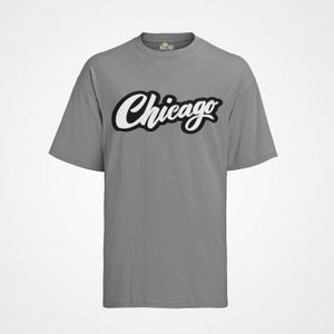 Bio T-Shirt Herren Chicago Logo Style American City Shirt Man CH Zeichen NY