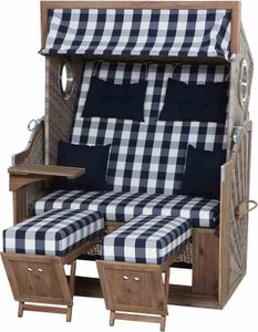 Strandkorb Greenline135+, Blau