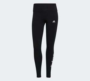 adidas Leggings für Damen schwarz aus Baumwolle, Farbe:Schwarz, Größe:XL