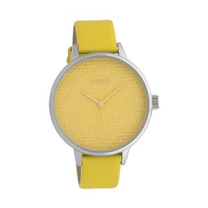 Oozoo Damen Armbanduhr Timepieces Analog Leder gelb D2UOC10244
